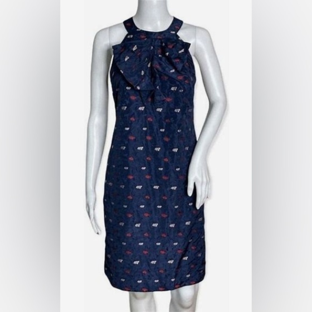 Banana Republic Halter Ruffle Dress